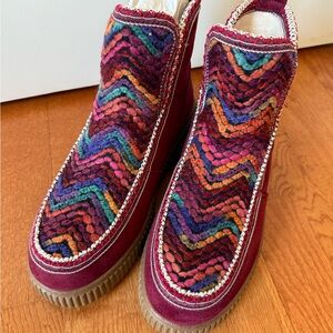 Wanted Multicolor Zigzag Women's Slippers